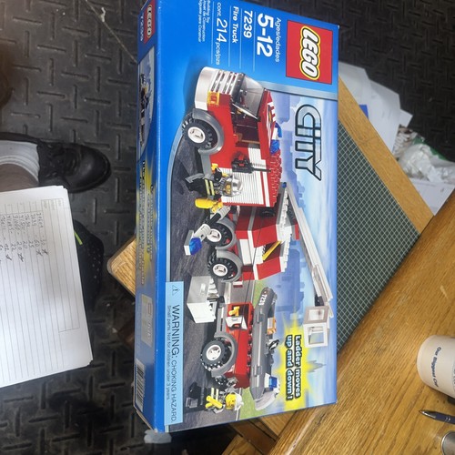 Lego city camion dei - camion, pompieri