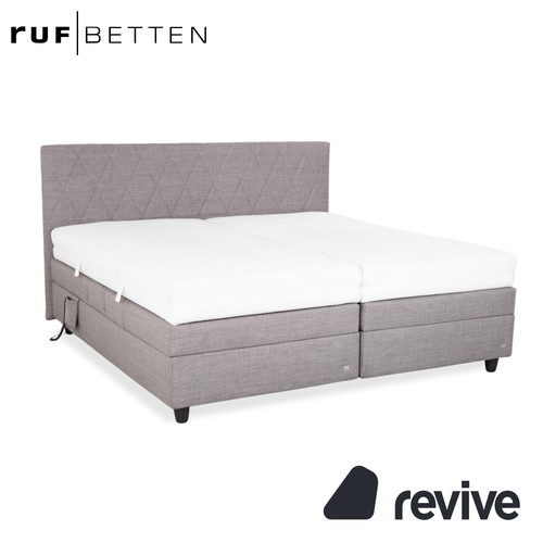 Letto tessuto grigio - in,