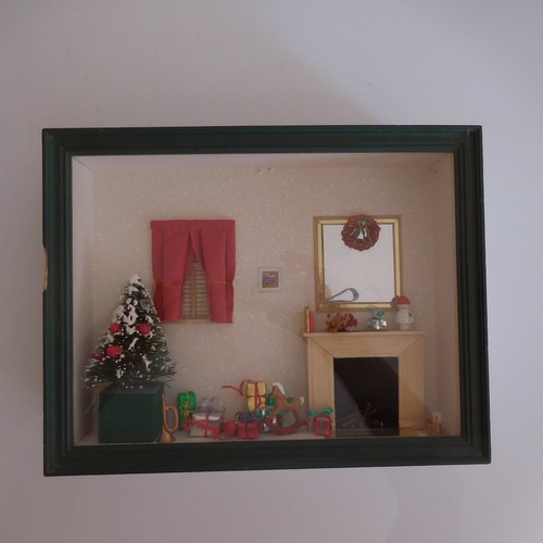 Cornice scatola vetrinetta - cornice,
