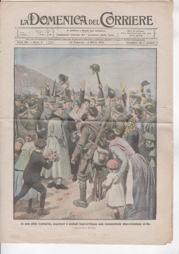 F8443 domenica del corriere - del,