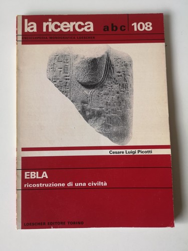 Ricerca 108 ebla - la, n.108"ebla