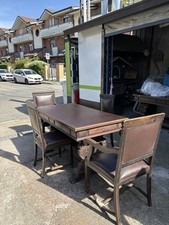 tavolo in legno massiccio + sedie