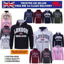 Felpa con cappuccio London