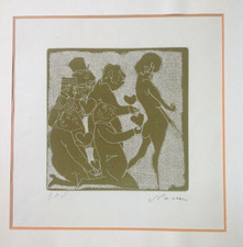 MINO MACCARI - LITOGRAFIA