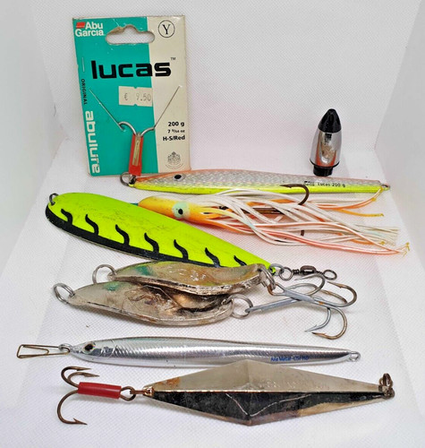Lotto stock artificiali pesca - lotto,