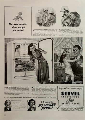 Pubblicità 1941 servel - pubblicità,