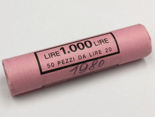 LIRE 20 QUERCIA 1980 REPUBBLICA ITALIANA ROTOLINO FDC ( LOTTO 771 )