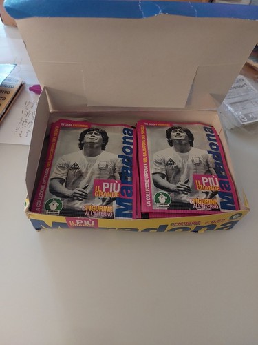 Bustina figurine maradona - figurine, ed