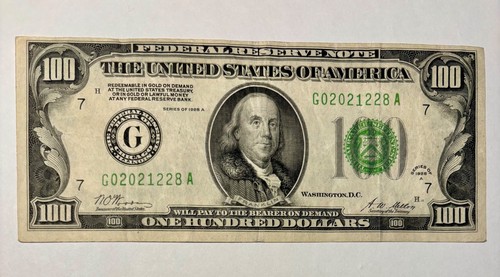 1928a banconota 100 cento - banconota,