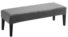 Fodera per panca in tessuto, per sala da pranzo, panchina elasticizzata
