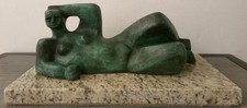 HENRY MOORE SCULTURA IN BRONZO