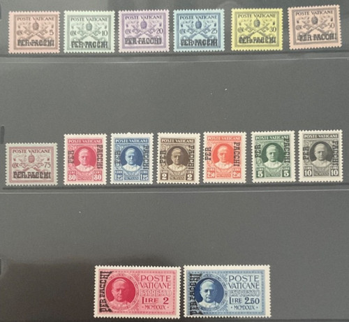 Vaticano 1931 pacchi postali