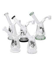 Pipa ad olio Black Leaf con percolatore a tamburo