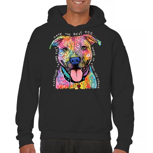 Felpa pit bull colorata dean - bull,