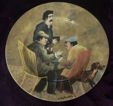 Tuscan Storefronts Salad Plate