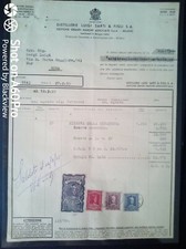 FATTURA DISTILLERIE LUIGI