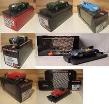 2349. BRUMM lotto di 7 modelli Jaguar compreso raro promozionale
