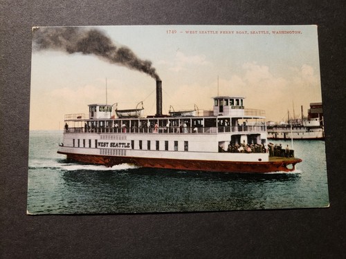 Cartolina mitchell steamer - cartolina,
