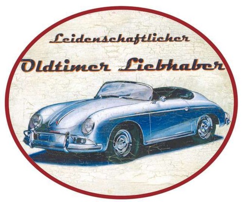Targa nostalgia amante delle