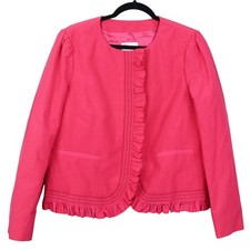Red Valentino Ruffle Blazer
