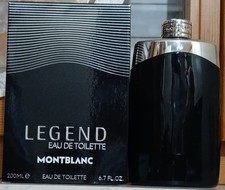 MONTBLANC LEGEND uomo 200 ml Eau de Toilette VUOTO solo per COLLEZIONISMO