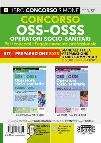 Kit concorso oss - kit,