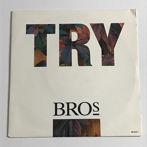 Bros try vinyl record - bros,