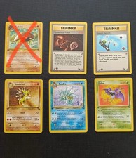 Lotto 5 Carte Pokemon Set