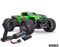 TRAXXAS MINI MAXX Green 4WD BL-S2 Monster Truck Brushless 1/16 2.4GHZ RC RTR