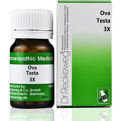 Reckeweg ova testa - testa, 3x