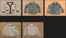 Maglione cardigan e camicie