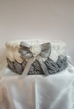 Cestino in fettuccia