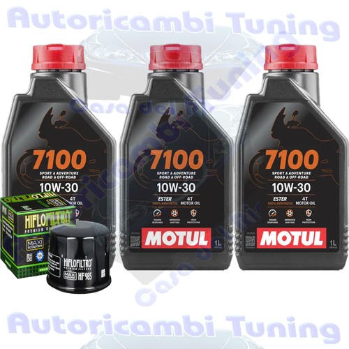 Kit tagliando olio motul 7100 - olio,