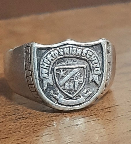 Anello argento college
