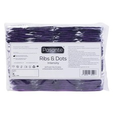 PASANTE Ribs & Dots Intensity - Preservativi stimolanti - 288 profilattici