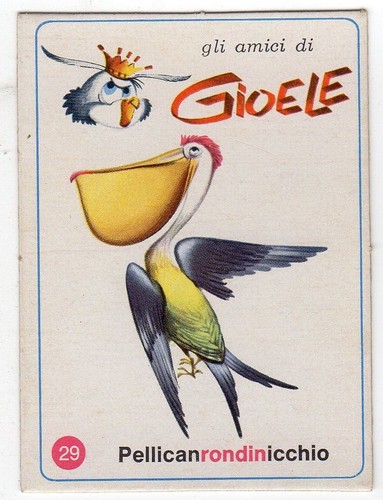 Figurina gli amici - figurina, di