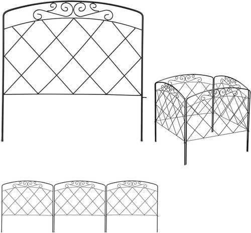 Recinzione giardino set 4 - recinzione, giardino,