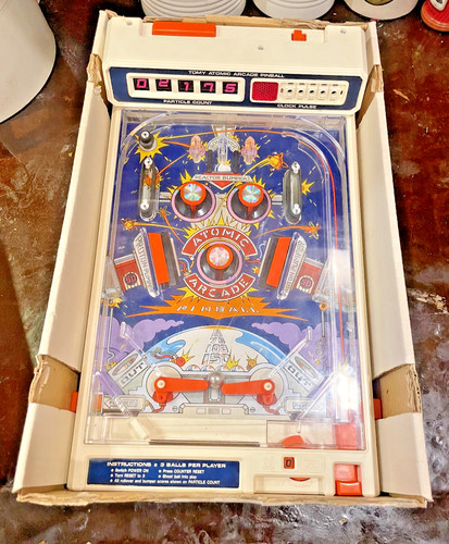 Tomy atomic arcade pinball - atomic,