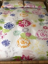 IKEA parure copripiumino cotone due federe matrimoniale King size 220x240