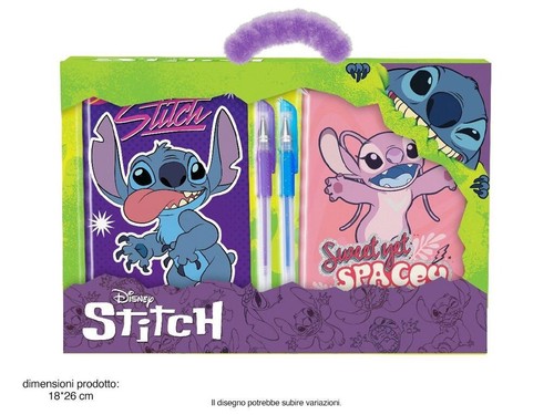 Stitch set diario segreto - stitch,
