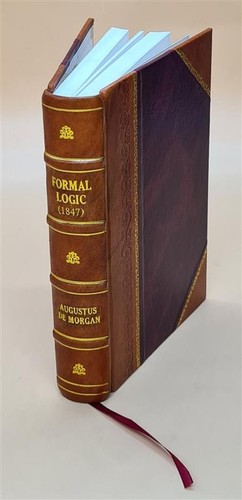 Formal logic 1926 leather - 1926, [leather