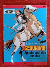 I protagonisti del West #1 Geronimo - Rino Albertarelli - Hobby & Work - 1994