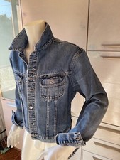 Giubbotto Jeans Uomo Taglia XL Giubbino Giacca Mezza Stagione Trucker Camionista