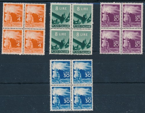Francobolli 1945 democratica - francobolli,