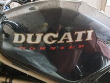 Kit Adesivi Unghia e Serbatoio Nero per DUCATI MONSTER 1° serie 1993-2000