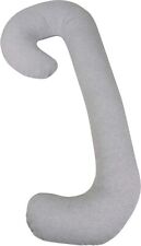 Cuscino Total Body Leachco Snoogle Chic Jersey - Grigio Erica e Copertura di Ricambio