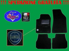 TAPPETINI tappeti Lancia NUOVA DELTA con ricami e battitacco in gomma 
