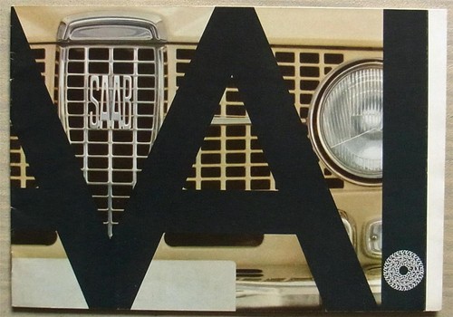 Brochure vendita auto saab - auto,