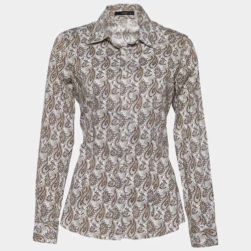 Camicia etro marrone bianco - etro,