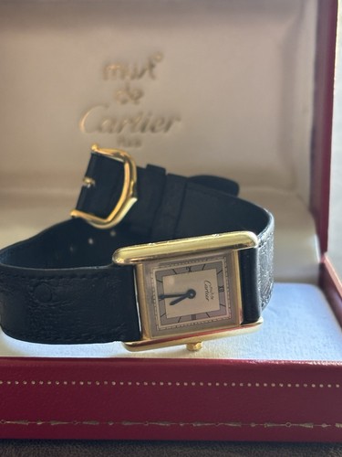 Must cartier tank vermeil - cartier,